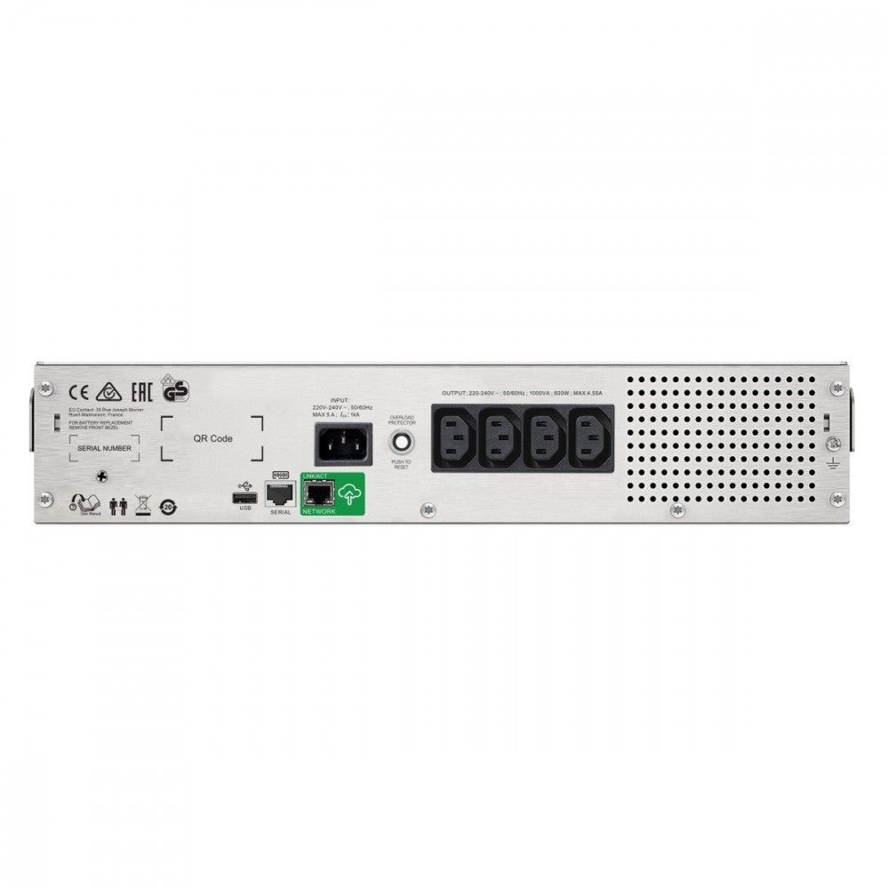 Uninterruptible Power Supply SMC1000I-2UC C 1kVA/600W 2U SmartConne