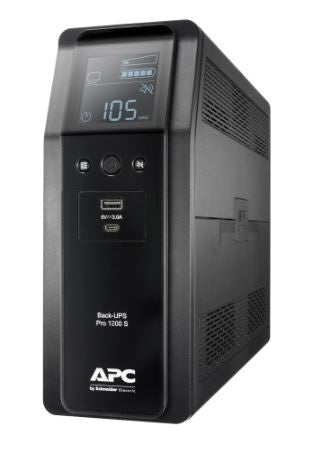 BR1200SI UPS Back ProBR 1200VA 6+2xC13, AVR,LCD