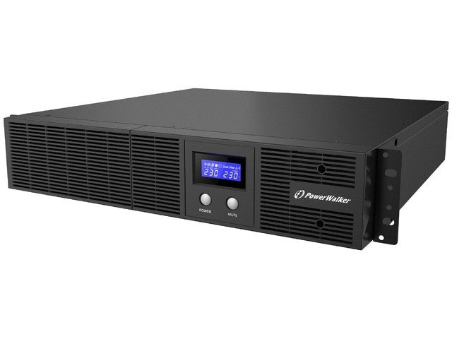 UPS Line-Interactive 1200VA Rack 19 4x IEC Out, RJ11 / RJ45 In / Out, USB, LCD, EPO