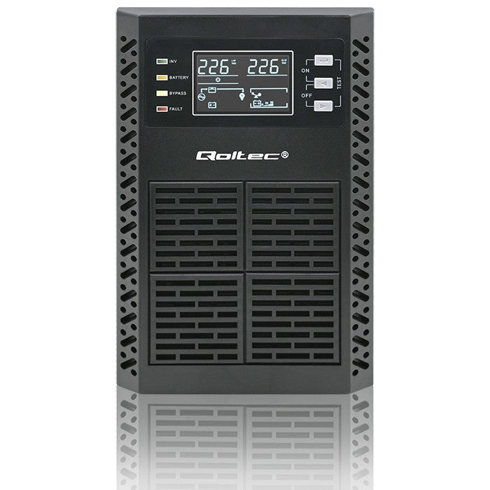 UPS 2kVA, 2000W, PF 1.0 LCD, EPO, USB, On line