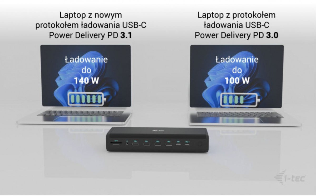 Universal Docking Station 6x 4K/60Hz Display PD 140W