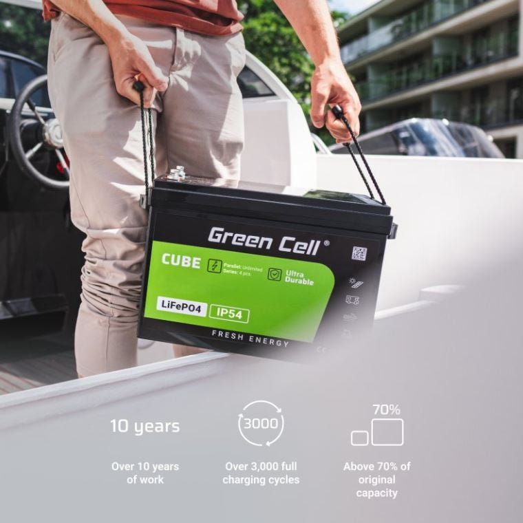 LiFePO4 battery 200Ah 12V/12.8V 2560Wh