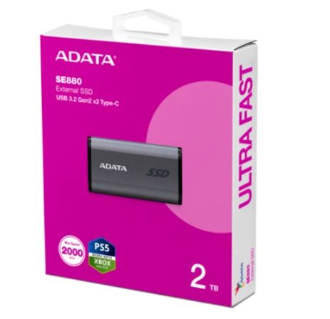 SSD External SE880 2TB USB3.2A/C Gen2x2
