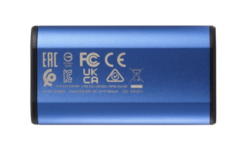 SSD External Disk SE880 2TB USB3.2A/C Gen2x2 Blue