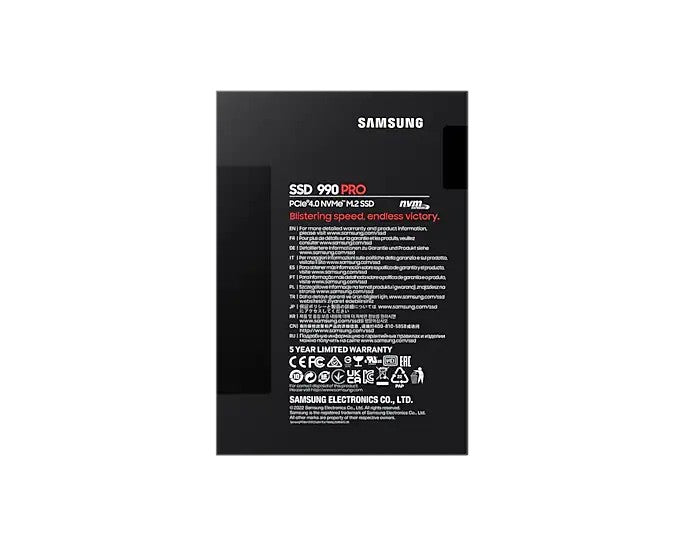 SSD drive 990PRO 2TB Gen4.0x4 NVMeMZ-V9P2T0BW