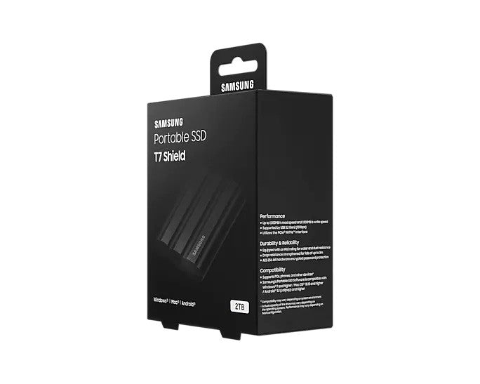 Drive SSD T7 Shield 2TB USB 3.2, black