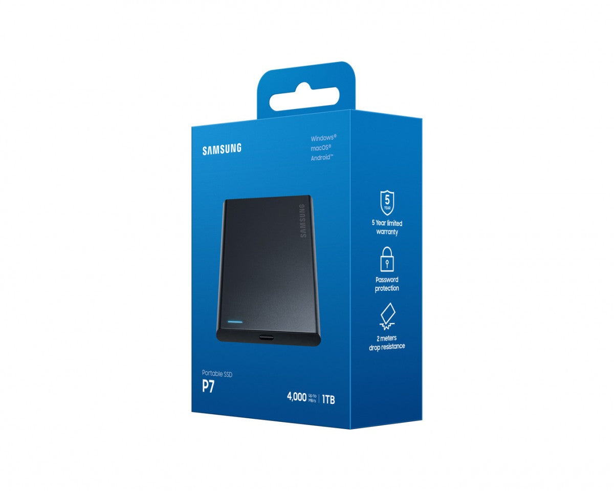 SSD Portable P7 1TB USB4.0 GEN 3x2 MU-PF1T0G/WW