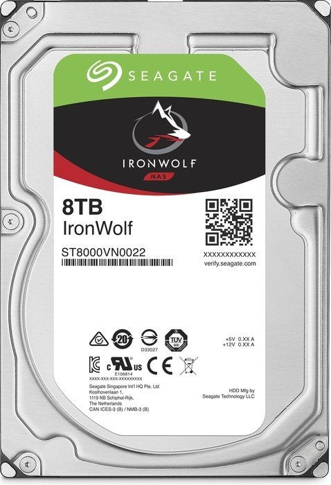 Disc IronWolf 8TB 3,5 256MB ST8000VN004