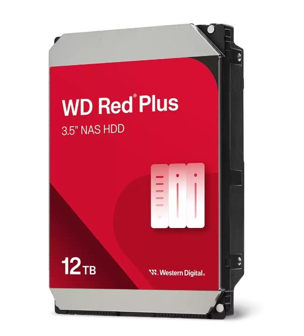 HDD Disk Red Plus 12TB 3,5 512MB/7200RPM WD120EFGX