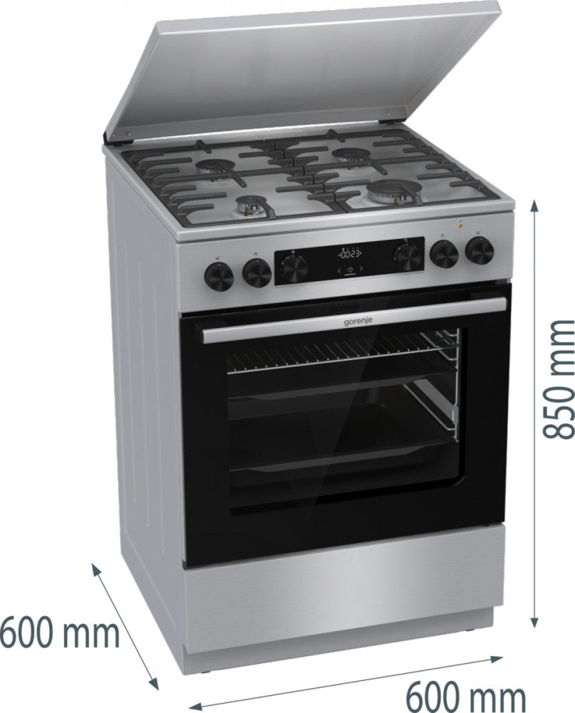Gas-electric cooker GKS6C71XF