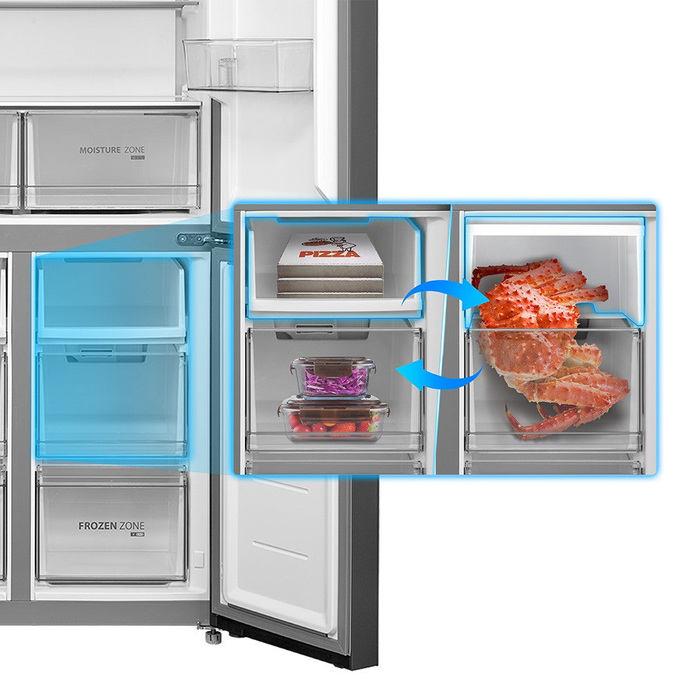 Fridge-freezer GR-GR-RF677WI-PGJ(22)