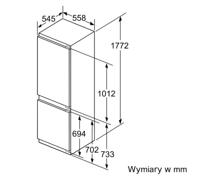 KIS86AFE0 Fridge-freezer
