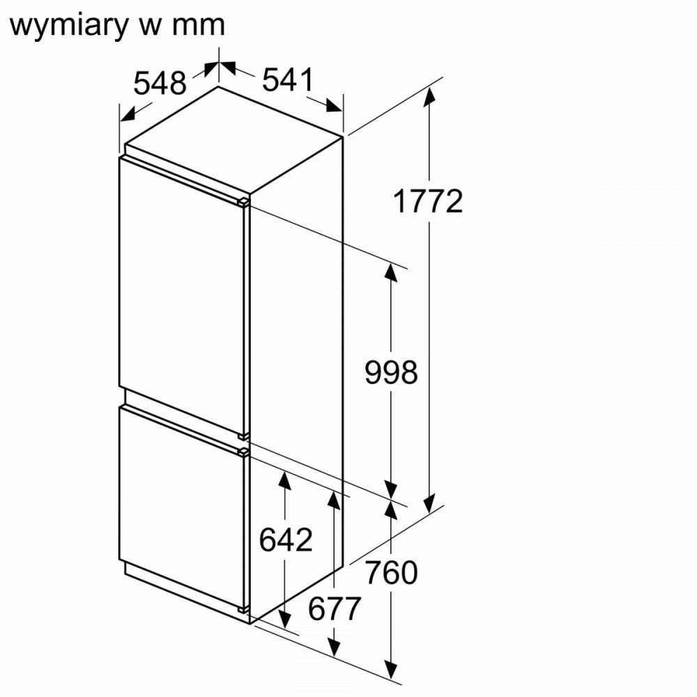 Fridge-freezer KIV86NSE0