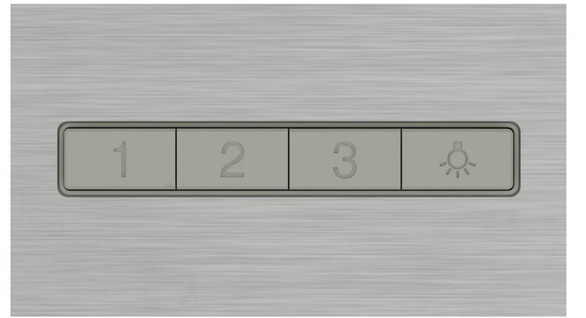 DWB93BC30 Hood Metal look 90 cm