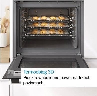 Oven HQA334EB4 Series 4 with Steam Function