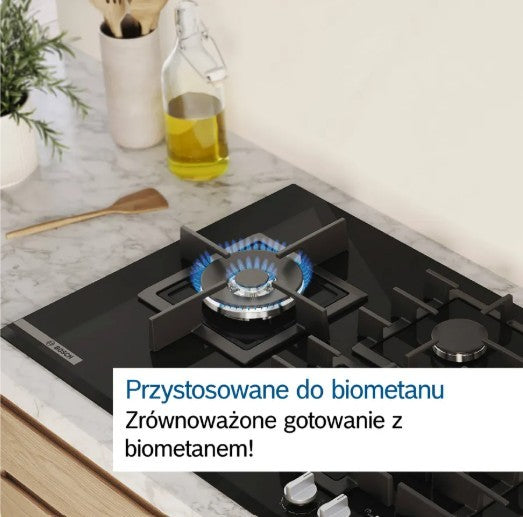 Gas hob PCQ7A5I90 75 cm inox