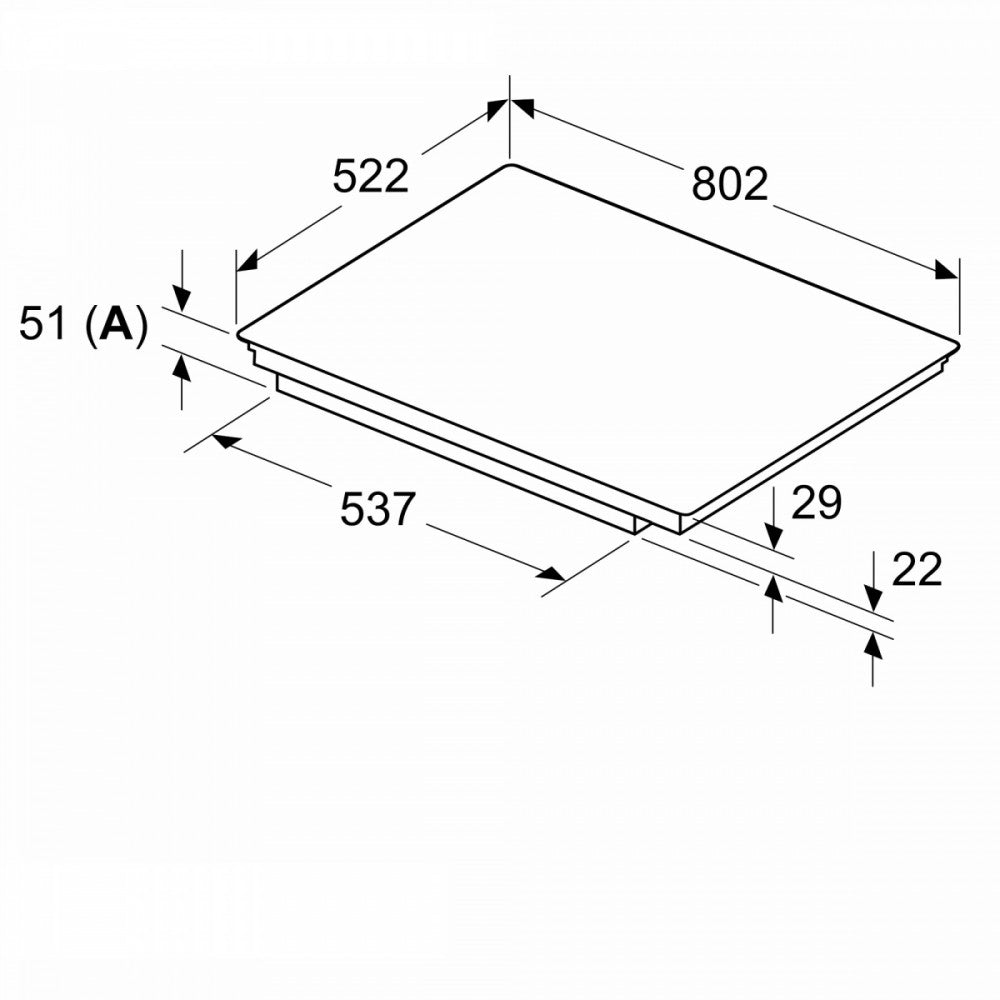 Indyction hob PVS831HB1E