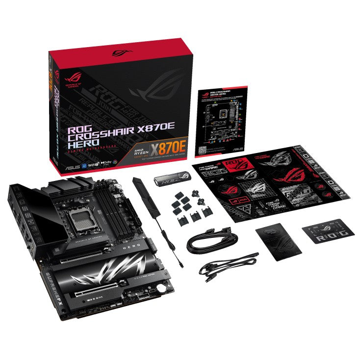 Motherboard ROG CROSSHAIR X870E HERO AM5 4DDR5 HDMI/USB-C