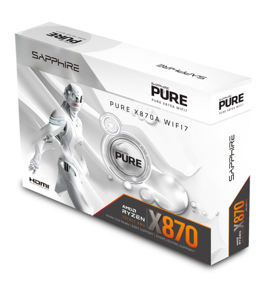 Motherboard PURE X870A WIFI7 AM5 4DDR5 mATX