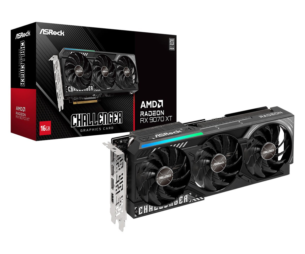 Graphics card Radeon RX 9070 XT CHALLENGER 16GB GDDR6 256bit 3DP/HDMI