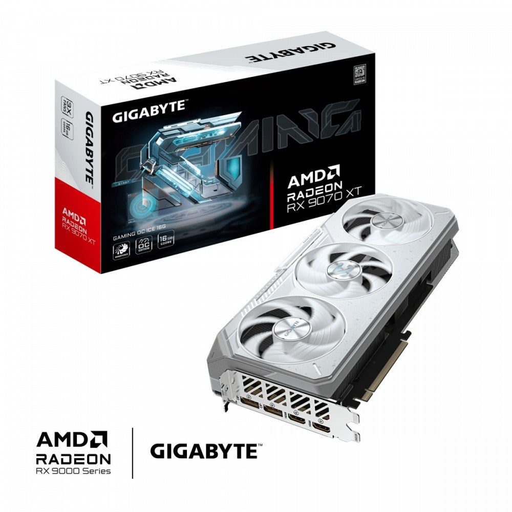 Graphics card Radeon RX 9070 XT GAMING OC WHITE 16GB GDDR6 256 BIT