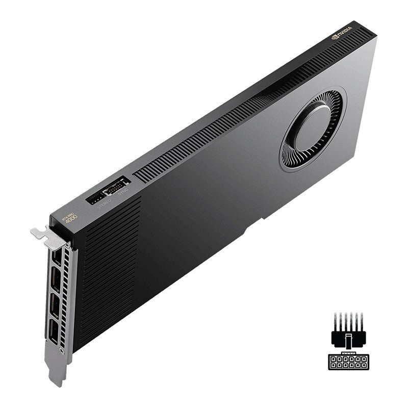 Graphics card NVIDIA RTX PRO 4000 BOX VCNRTXPRO4000-PB