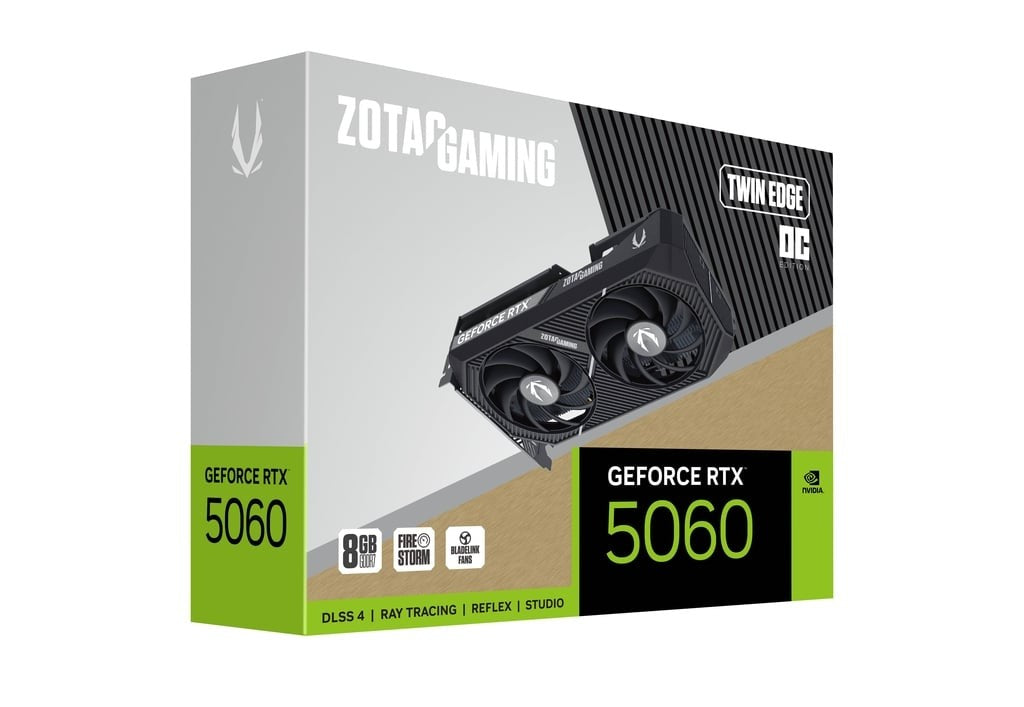 Graphics card GeForce RTX 5060 TWIN EDGE OC 8GB GDDR7 128bit 3DP/HDMI