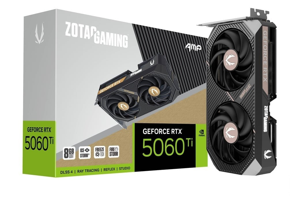 Graphics card GeForce RTX 5060 Ti 8GB AMP GDDR7 128bit 3DP/HDMI