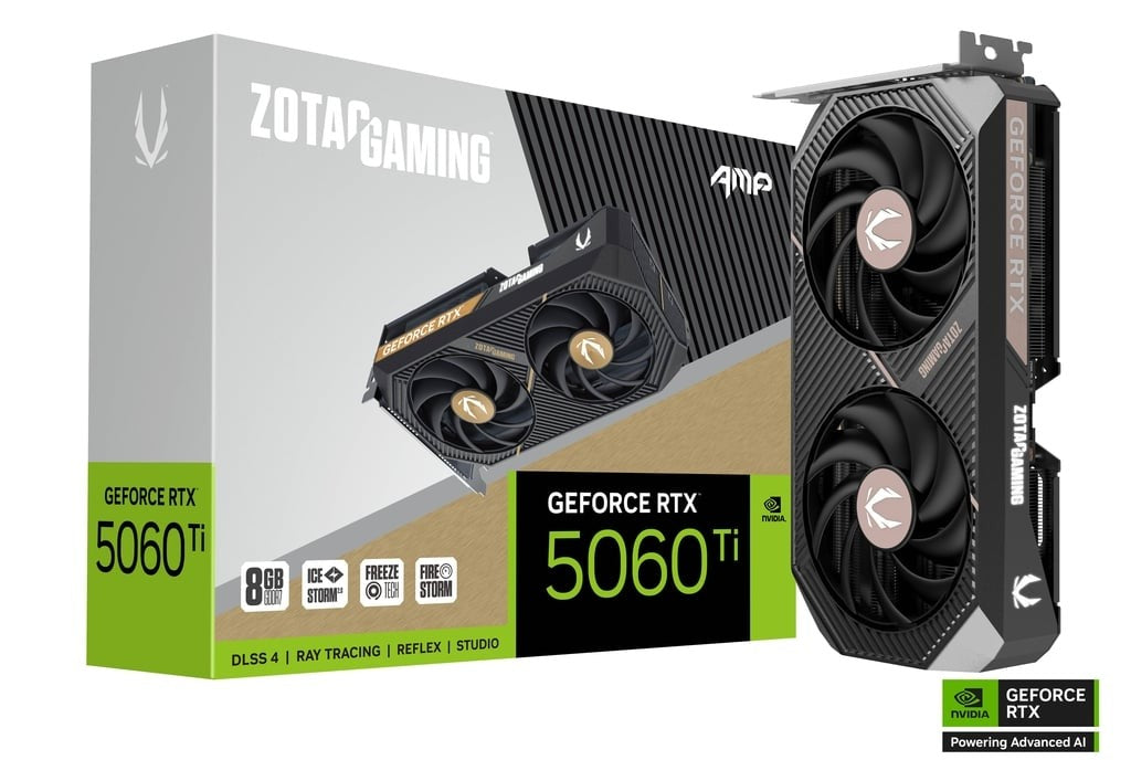 Graphics card GeForce RTX 5060 Ti 8GB AMP GDDR7 128bit 3DP/HDMI