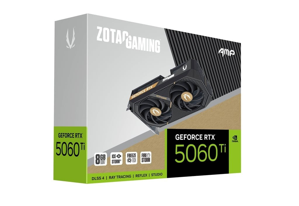 Graphics card GeForce RTX 5060 Ti 8GB AMP GDDR7 128bit 3DP/HDMI