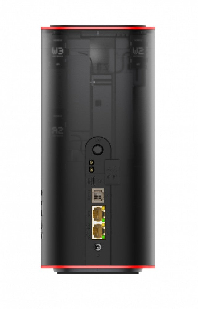 Router ZTE MC8512 G5 Ultra Black-Red Gaming