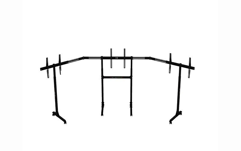Free standing triple monitor stand