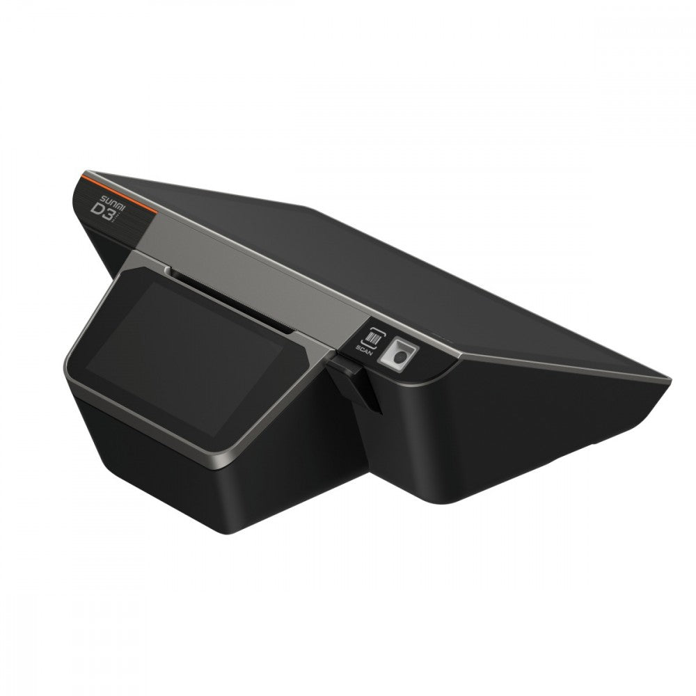Terminal D3 Mini 10,1+4.0 inches 3+32GB,scanner,80mm print
