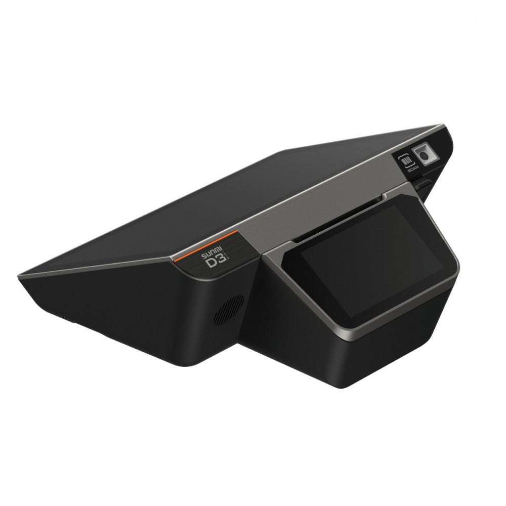 Terminal D3 Mini 10,1+4.0 inches 3+32GB,scanner,80mm print