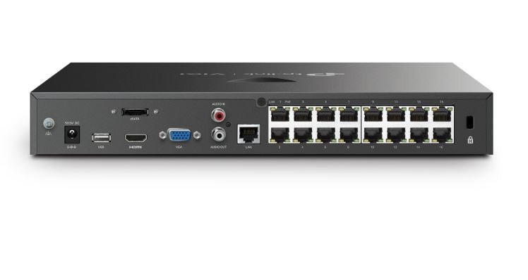 Video Recorder PoE+ VIGI NVR2016H-1 6MP