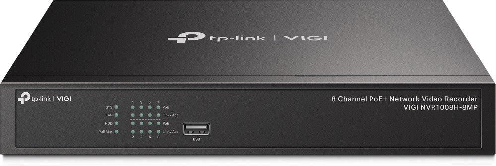 Video Recorer VIGI NVR1008H-8 MP 8 Channel