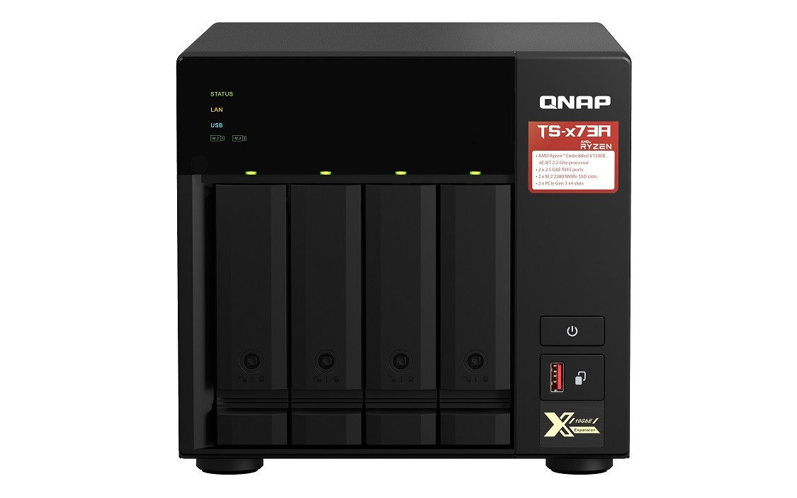 TS-473A AMD Ryzen QC2. GHz.2.5GbE NAS 8 GB RAM