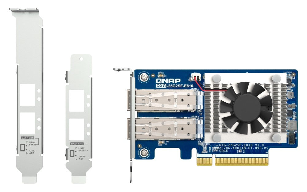 Network card QXG-25G2SF-E810 2 port 25GbE NIC