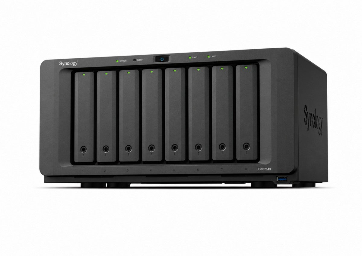NAS DS1825neo+ 8x0HDD 2,2Gh z 1x4GB 2x2,5GbE 3Y