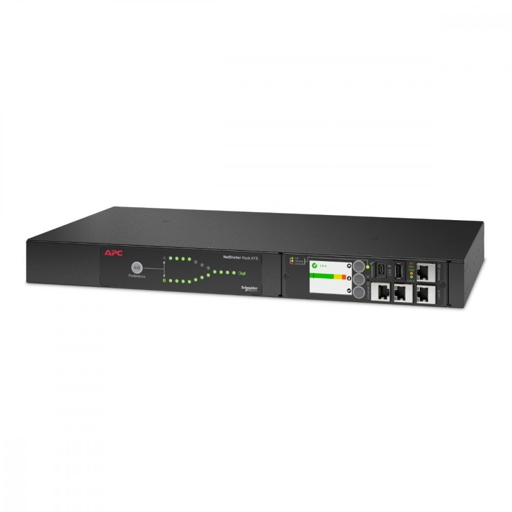 Rack ATS AP4423A 230V, 16A, C20 in, (8) C13 (1) C19 out