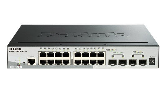 Switch DGS-1510-20 18xGE 2x10GE 2xSFP+