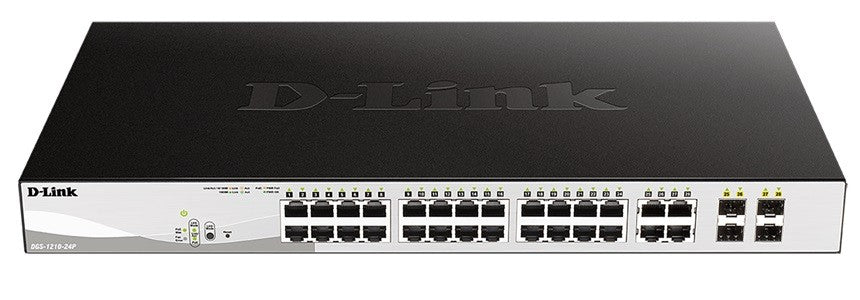 Switch DGS-1210-24 24GE PoE 4SFP