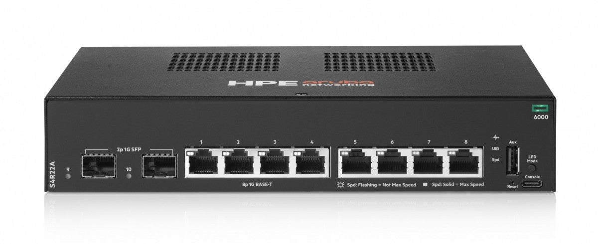Switch Aruba Networking 6000 8G 2SFP S4R22A