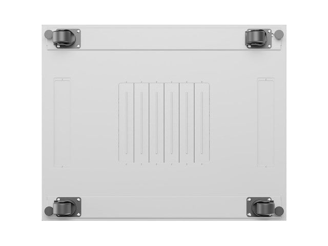Free-standing installation rack cabinet 19 inches 15U 800x1000 perforated doors LCD gray (Flat pack)