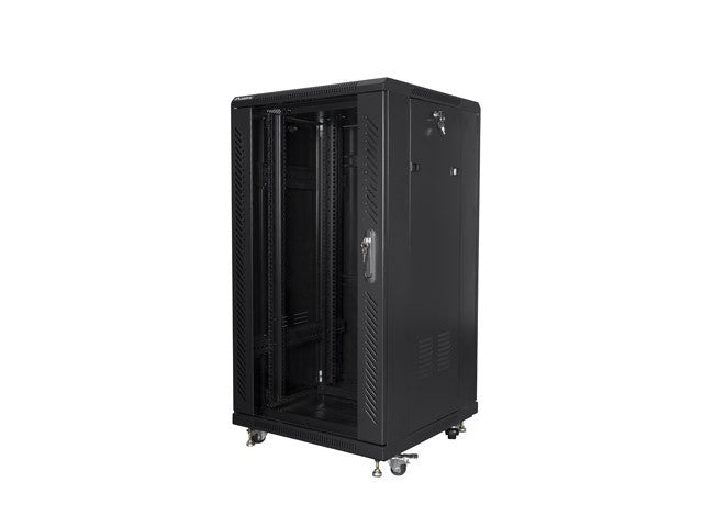 Free standing cabinet 19 inches 22U 600X600mm black