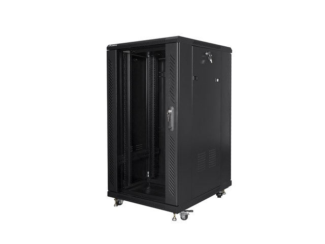 Free satnding cabinet 19 inches 22U 600X800mm black