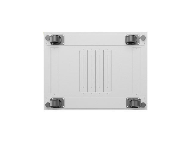 Free-standing installation rack cabinet 19 inches 42U 600x800 perforated doors LCD gray (Flat pack)