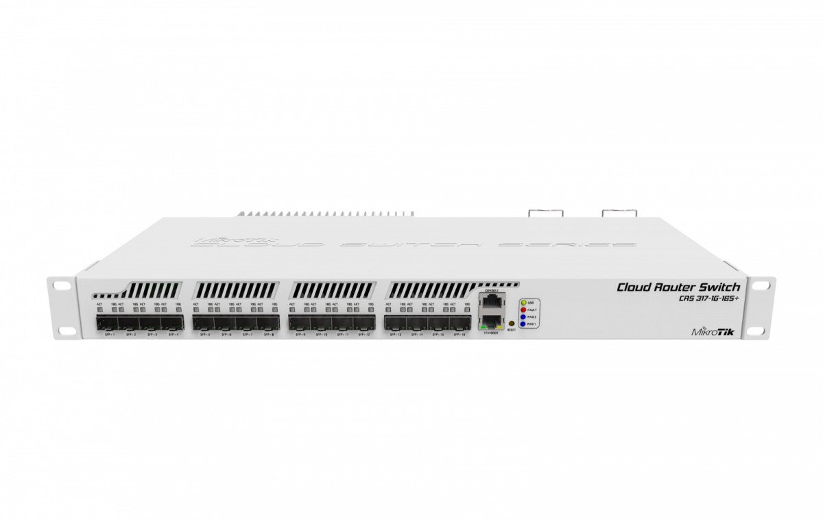 MikroTik Switch 1xGbE 16xSFP+ CRS317-1G-16S+R