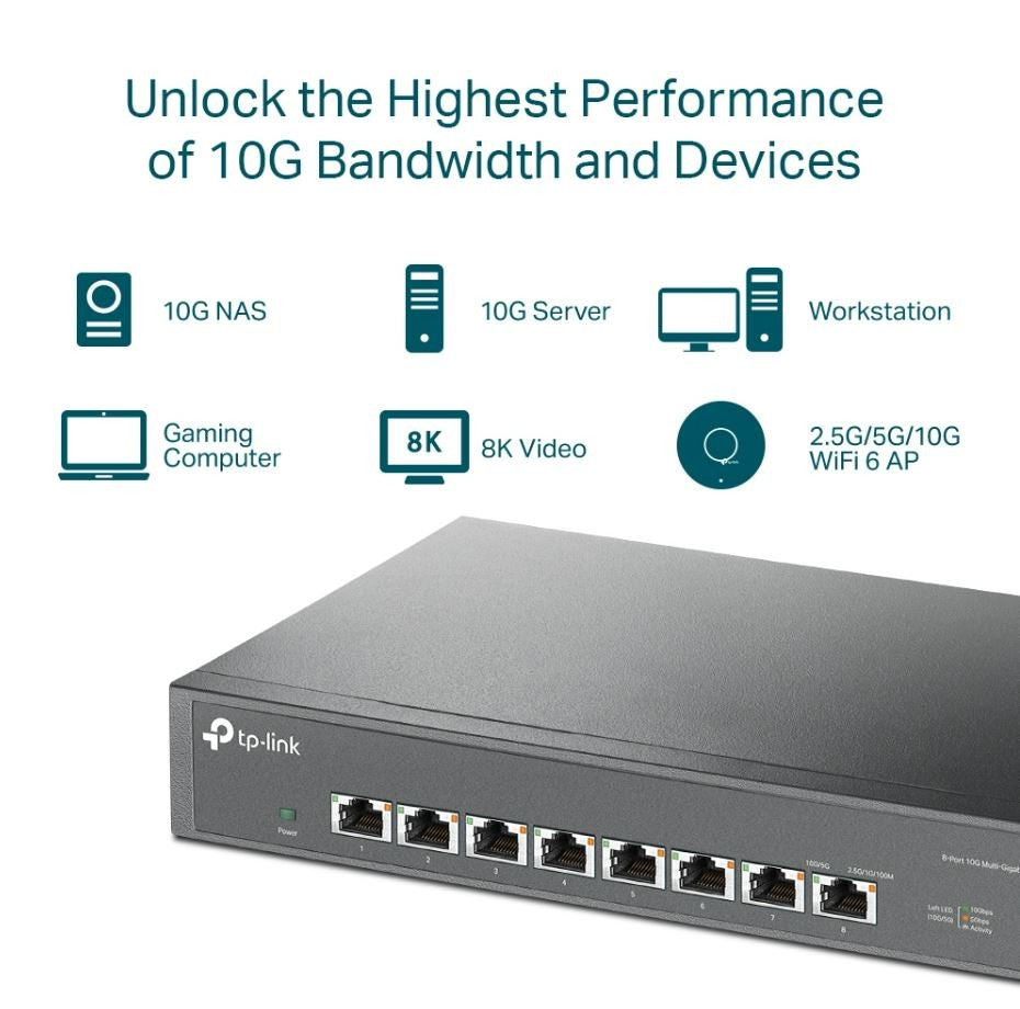 Switch SX1008 8x10GE