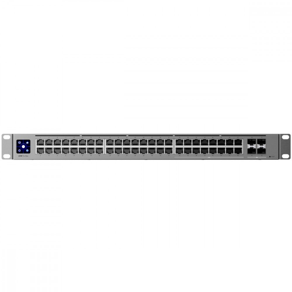 Switch USW-Pro-Max-48 48-ports, layer 3, Etherlighting